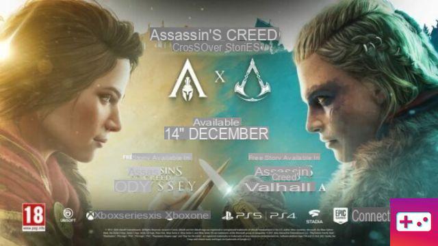 Cómo iniciar el contenido cruzado de Assassin's Creed Odyssey y Valhalla