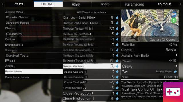 Rivalry Mode Ozone Capture en GTA 5 Online, ¿cómo participar?
