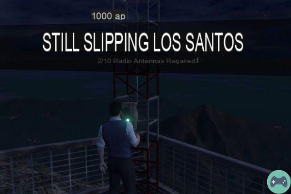 Antenas rotas Aún Resbalando Los Santos, ¿dónde encontrarlas?