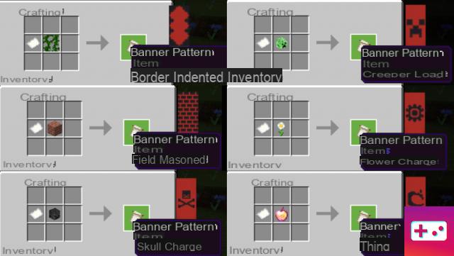 Cómo crear todas las plantillas de banner en Minecraft