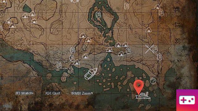 Mapa de Amazon Green Hell Spirit: cómo encontrarlo en el barco hundido