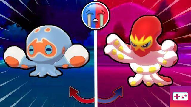 Cómo evolucionar pulpo a Krakos en Pokémon Espada y Escudo