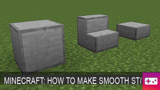 Minecraft: Cómo hacer piedra lisa