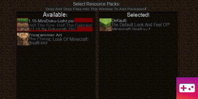Cómo instalar paquetes de texturas en Minecraft