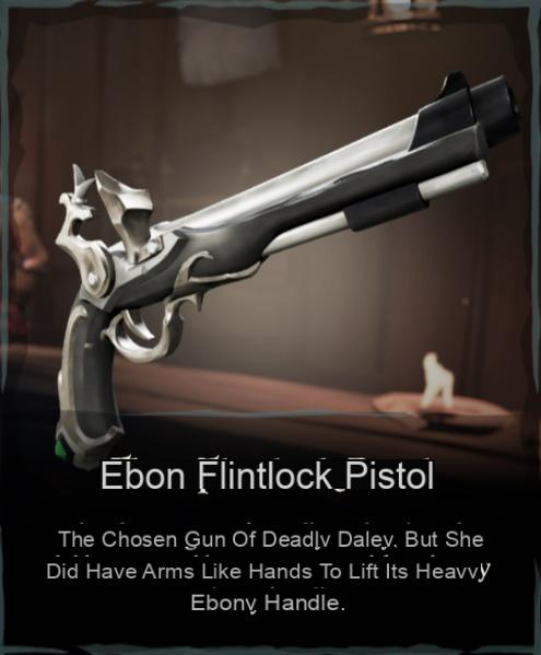 Cómo obtener la pistola Ebon Flintlock en Sea of ​​​​Thieves