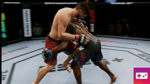 Cómo realizar un derribo en UFC 4