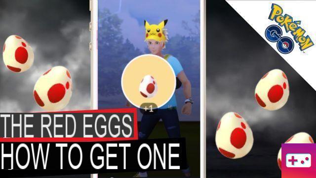 Cómo obtener huevos rojos en Pokémon Go