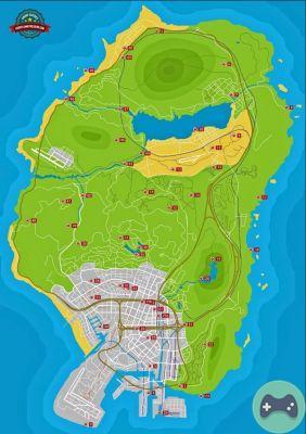 GTA 5: Peças de navio, onde encontrá-las no mapa?