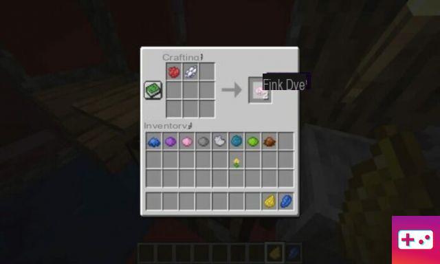 How to Make Pink Dye in Minecraft