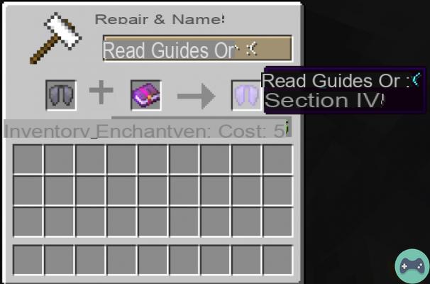 How to enchant an elytron in Minecraft