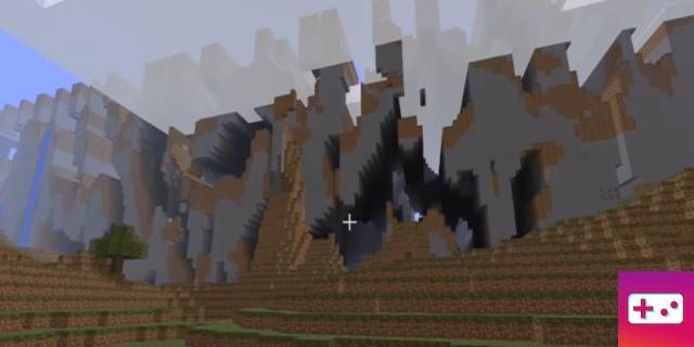 What are the Distant Lands in Minecraft?