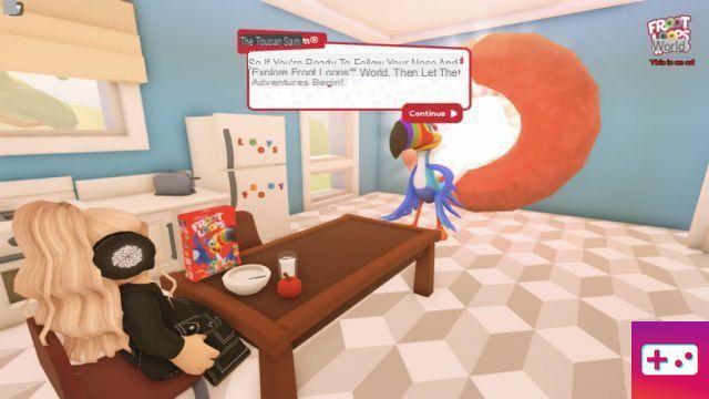 Kellogg has entered the Roblox metaverse | New Froot Loops obby experience