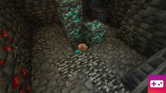 Onde encontrar diamantes no Minecraft 1.18: níveis e biomas de diamante
