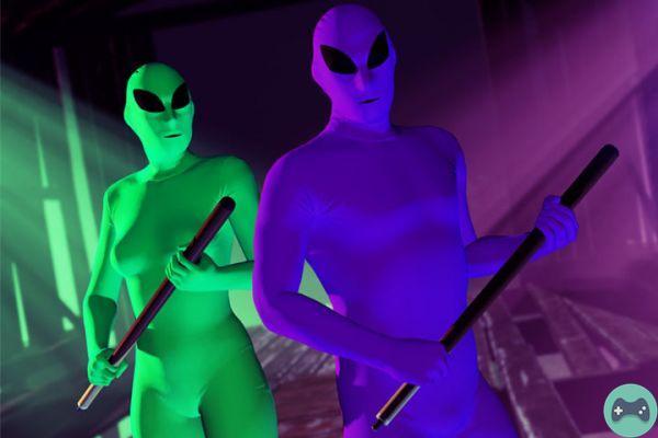 Come ottenere gratuitamente l'abito alieno viola o verde in GTA 5?