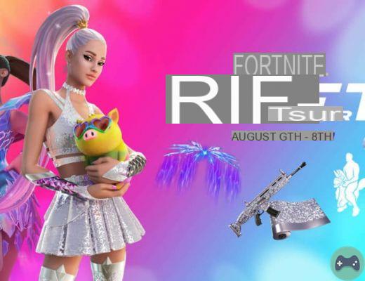 Ariana Grande's Fortnite Concert Takes Players Through a Pink-Dominated Rift