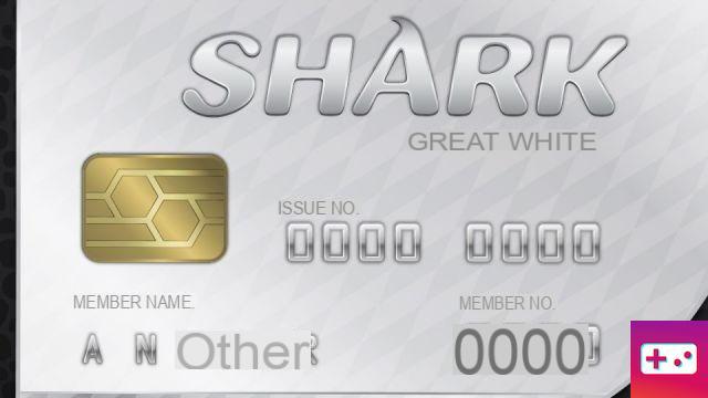 Great White Shark GTA 5, como obter um cartão de graça?
