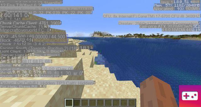 Come visualizzare le coordinate in Minecraft: Java, Windows 10 e Bedrock!