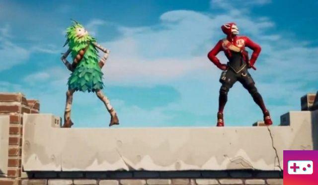 Fortnite added a new dance emote just before Valentine's Day