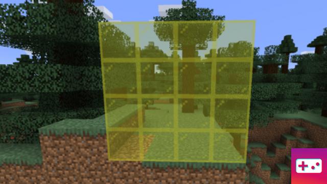 Como fazer vitrais amarelos no Minecraft