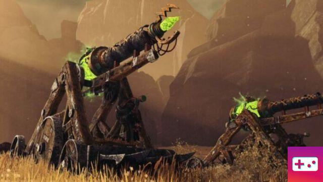 Melhores unidades de artilharia em Warhammer Total War 2