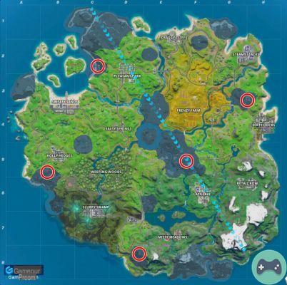 Fortnite EG Outpost Locations - Where To Visit Five EGO Outposts