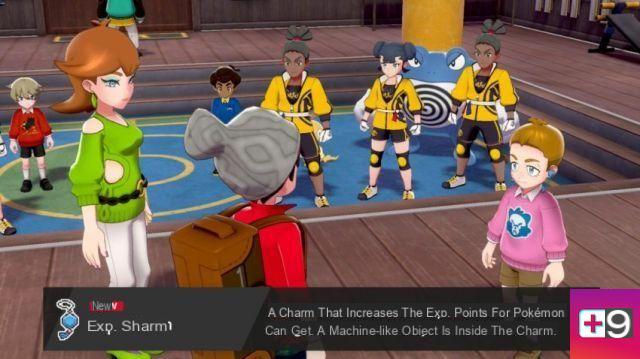 Come ottenere il ciondolo EXP nell'Isola di Armatura Pokémon Spada e Scudo