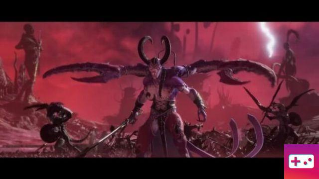 Total War: Warhammer 3 Revelação Slaanesh Chaos Faction