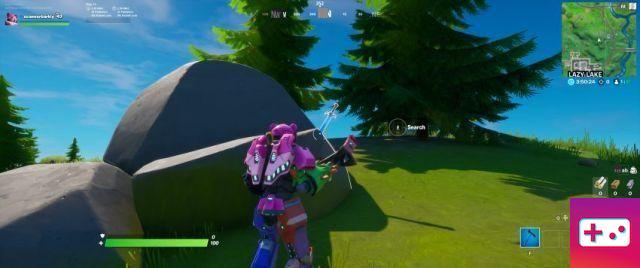 Where to search for Skye's Sword in a Stone found in Fortnite Chapter 2 Season 2 Highlights