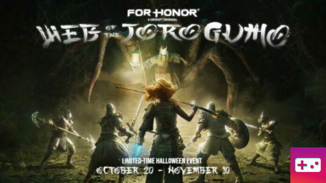 Detalhes do evento For Honor Web of the Jorogumo Halloween 2022