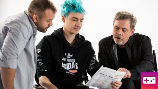 Mark Hamill and Ninja are teaming up to play Fortnite later this week