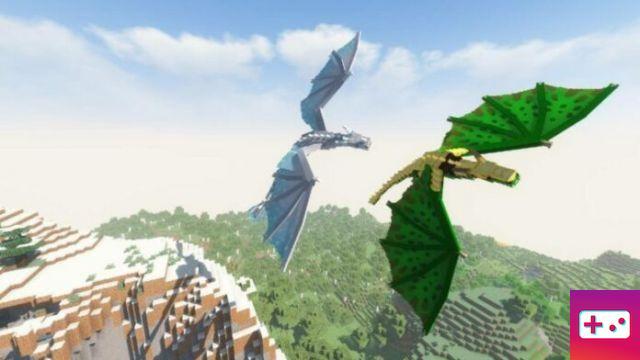 Melhores mods de dragão de Minecraft