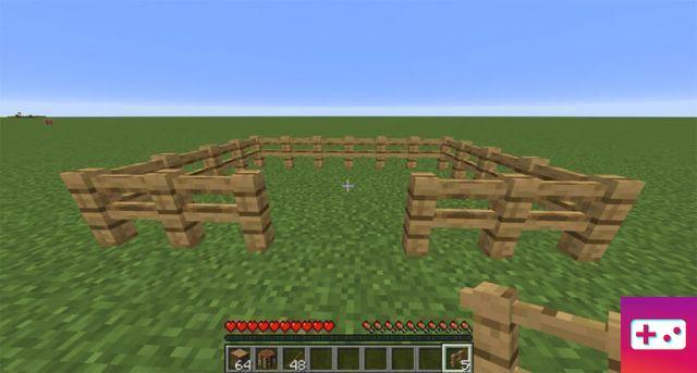 Come realizzare una recinzione in Minecraft
