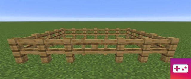 How to make a fence in Minecraft