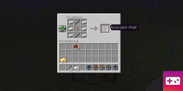How to make all rails and minecarts in Minecraft