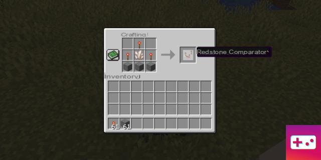 Come creare e utilizzare un comparatore Redstone in Minecraft
