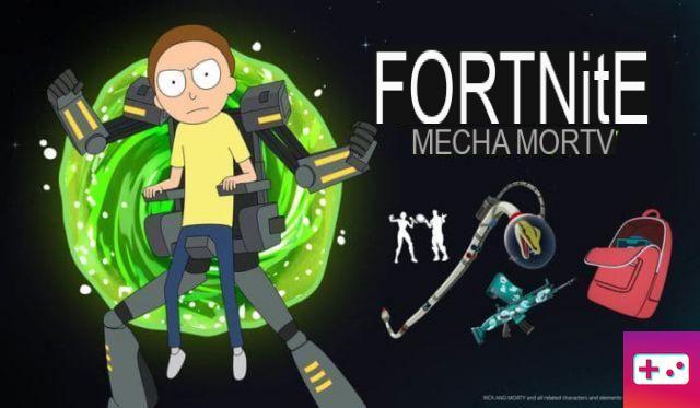 Mecha Morty Skin added to Fortnite to unite an iconic duo