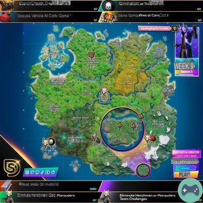 Fortnite Chapter 2 Season 3 Week 9 – All Map Challenges