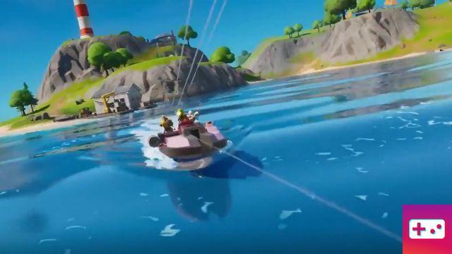 Fortnite Chapter 2: How to drive a boat on land