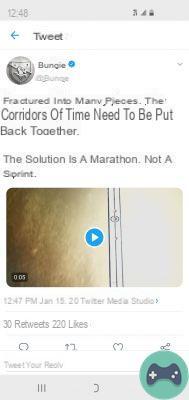 Bungie afferma che la nuova missione Corridors of Time in Destiny 2 è 
