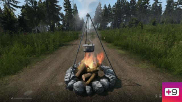 How to make a fire in DayZ