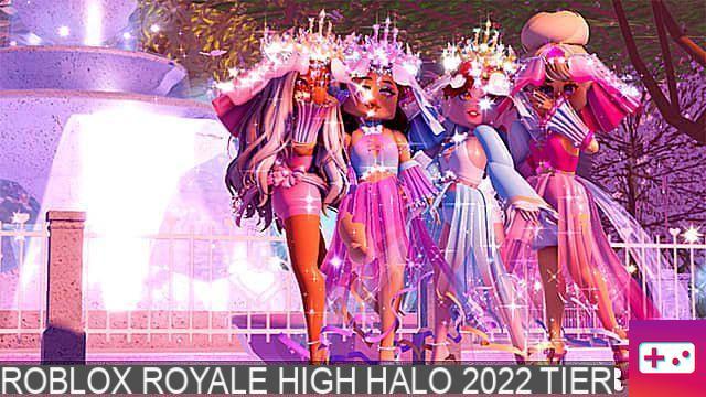 Lista de níveis do Roblox Royale High Halo 2022