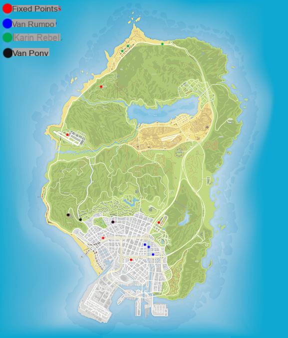 GTA 5 Online: Solomon figurines, where to find them? Map and info