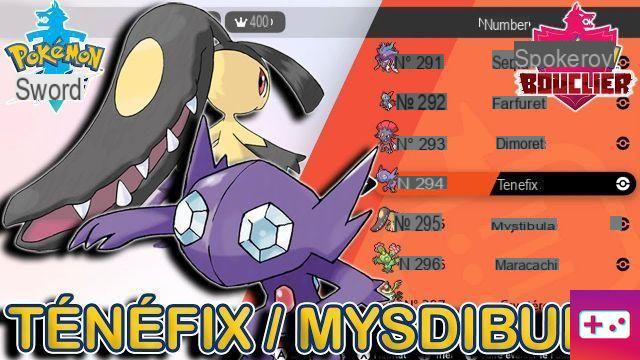 Where to find Tenefix in Pokémon Sword and Shield