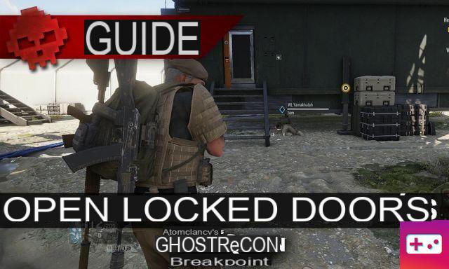 Ponto de interrupção do Ghost Recon: Como abrir portas trancadas