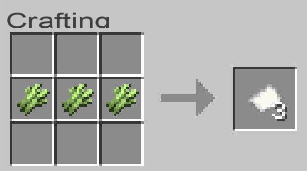 How to Make a Book and a Quill in Minecraft