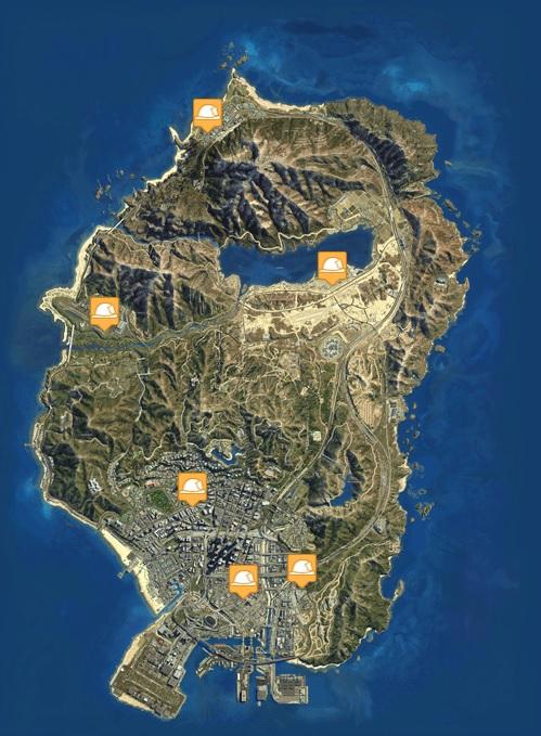 GTA 5 Online: Fire truck, where to find it on the map? Places and locations