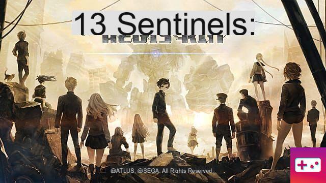 13 Sentinels: Aegis Rim Review - Uma bela teia de mistérios