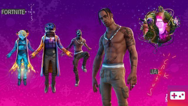 Fortnite Travis Scott's Astronomical event was played by 12 million users, an all-time high