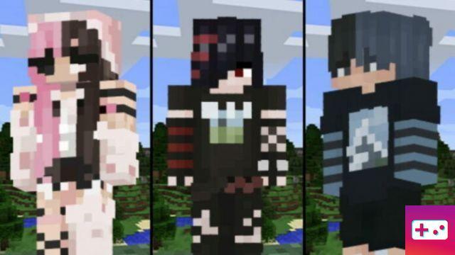Melhores Skins Emo Minecraft