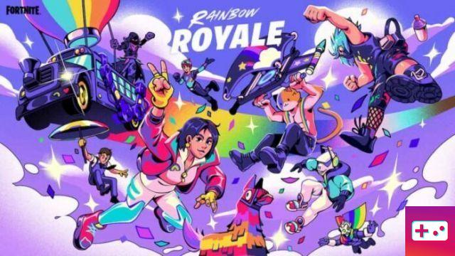 Rainbow Royale torna su Fortnite a settembre 2022 con nuovi oggetti gratuiti